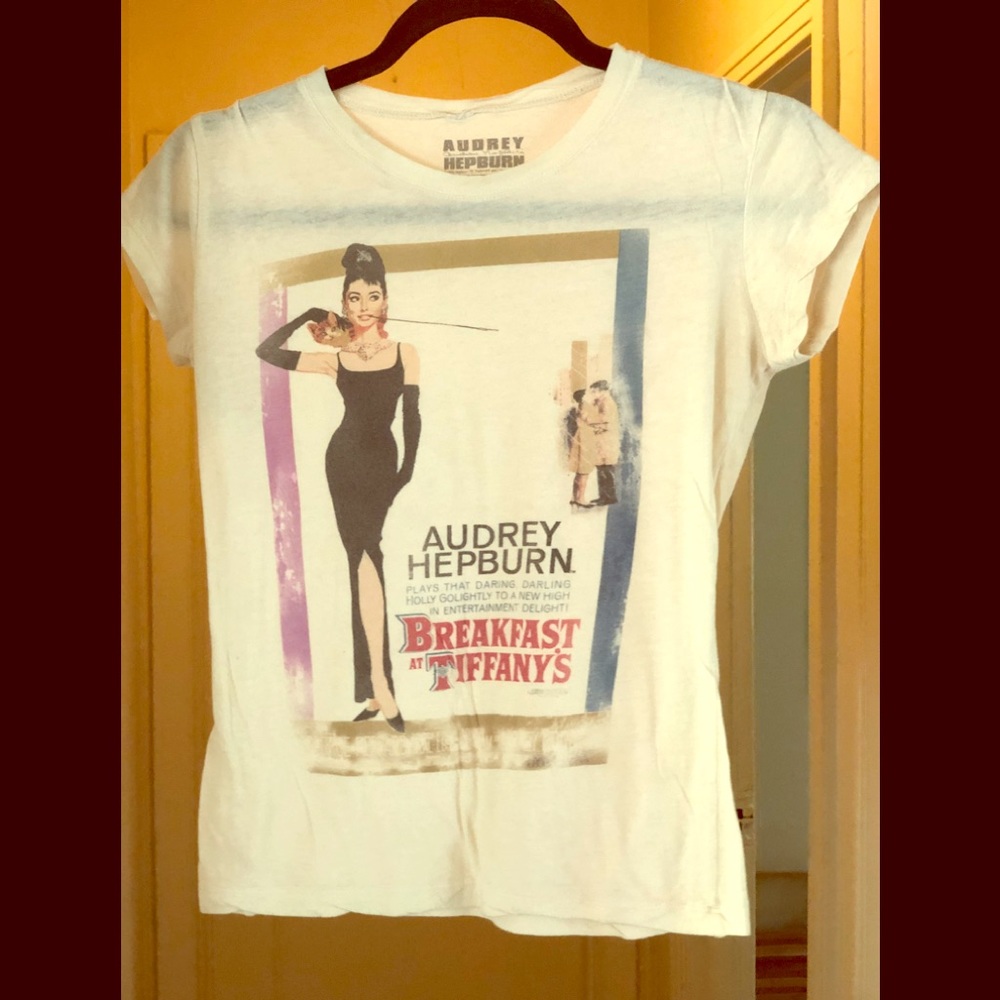 A really cute vintage looking Audrey Hepburn Tee